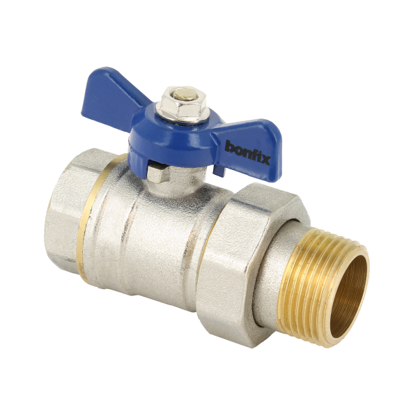 BONFIX Kogelkraan  kopp. bu + vlindergreep blauw