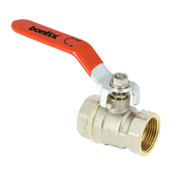 BONFIX Kogelkraan  bi.dr. x  bi.dr. + rode hendel PN25