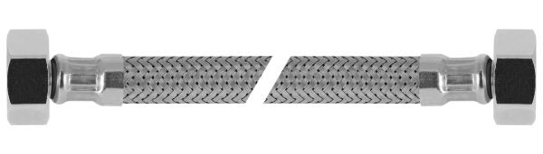 BONFIX RVS Flexibele slang 50 cm 3/8" bi x 3/8" bi