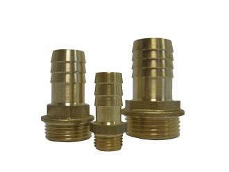 Slangtule messing buitendraad 