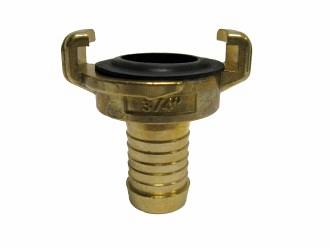 GEKA messing koppeling met tule 