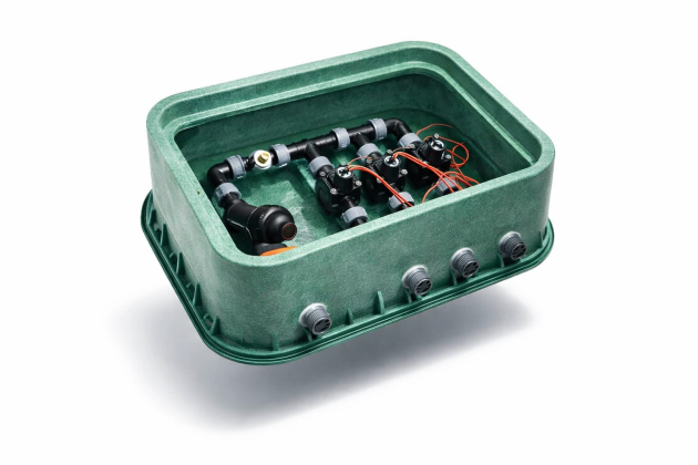 Voorgemonteerde Hunter kleppendoos, 3-groepen