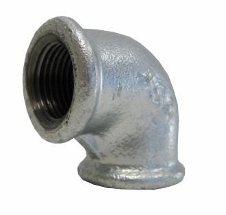 Gegalvaniseerde Sanha Nr.90 knie bi-bi