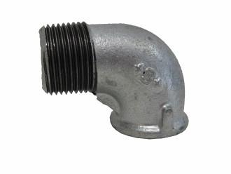 Gegalvaniseerde Sanha Nr.92 knie bi-bu 