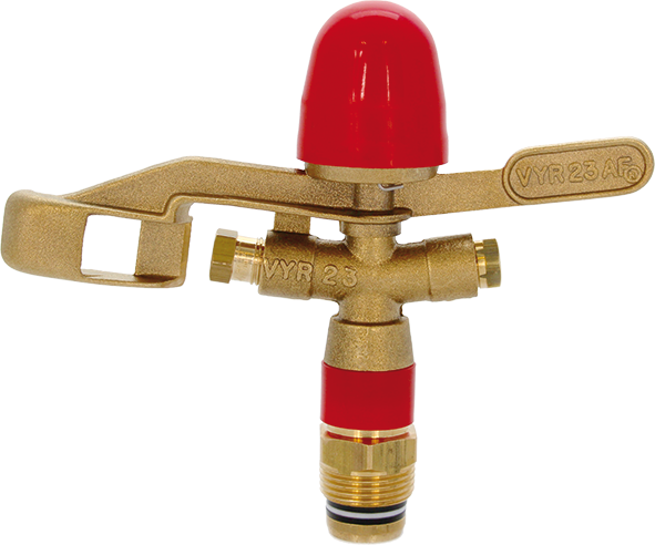 Vyrsa VYR-23 Rondsproeier met afgedekte veren t.b.v. vorstbeveiligingen - ¾" binnendraad - nozzles 4