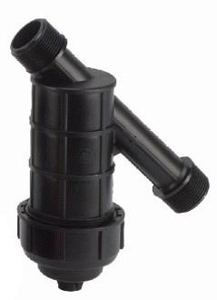 AK Palaplast schermfilter ¾" met gaasfilter (Zonder aftapkraan) - max. doorstroming 5 m³/uur - 125 m