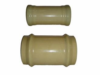 U2 overschuifsok creme