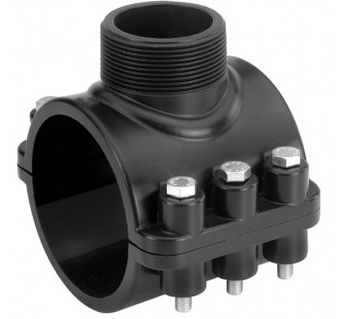 VDL PP aanboorzadels met buitendraad en RVS ring 