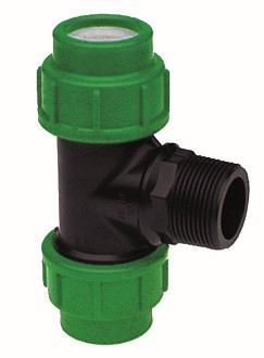 Tyleen T-stuk met buitendraad