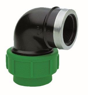 Tyleen knie met binnendraad stalen ring