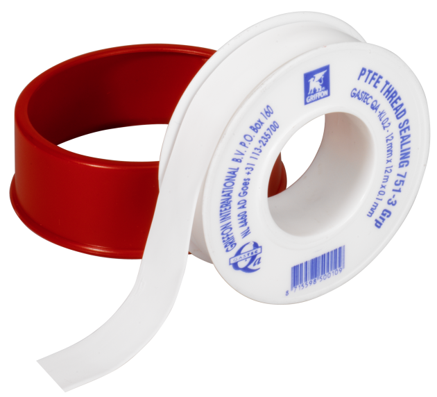 Griffon Teflon tape 0.1mm Gastec 12mtr