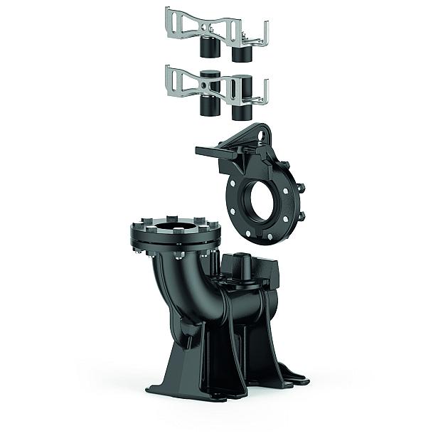 Pedrollo ASSFL080 Stanggeleidingssysteem voor MC4/55