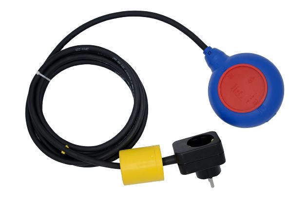 MAC3 vlotter 3 mtr. + stekker