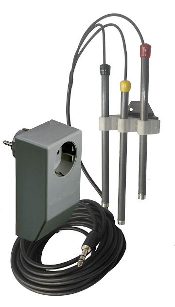 Elektrische niveauschakeling 230VAC 3-pennen