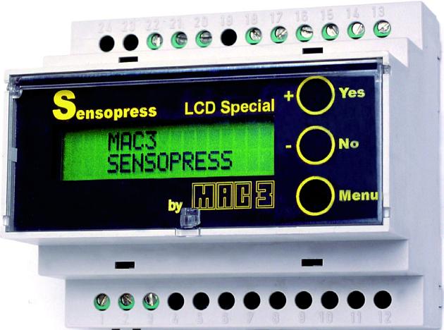 Sensopress met RVS sensor +20mtr.kabel