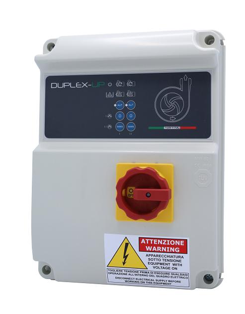 DUPLEX M3 230V voor 2 pompen