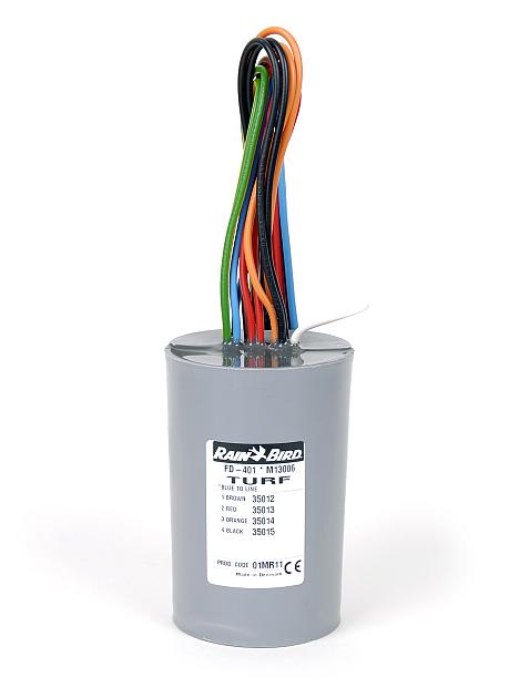 Rain Bird FD-401 decoder met 4 uitgangen, 1 magneetklep per station