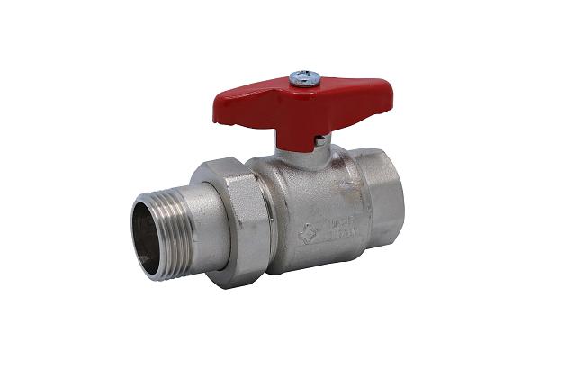 Vlinderkogelkraan met koppeling 