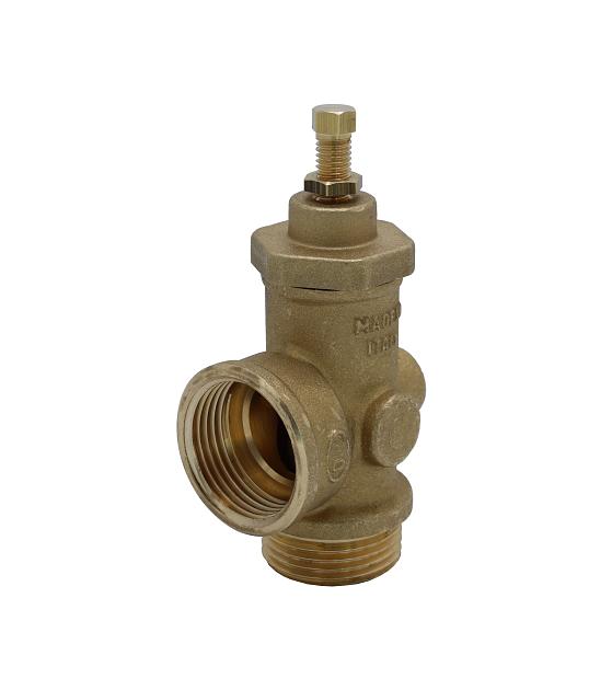 Overdrukventiel 2x1"+ 1x 1/4"