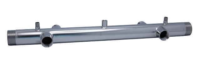 RVS manifold Pers 2 -1" (3x1/4)