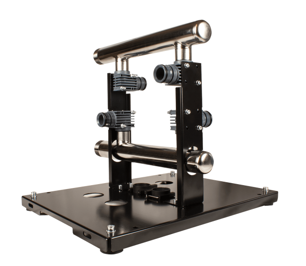 Pedrollo Onderplaat kit voor montage 2x Xilent/DG-PED