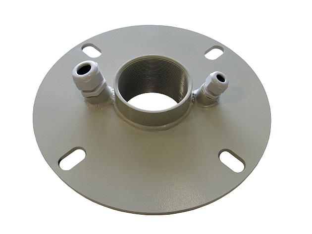 RVS 304 bronkap 3" + 1/2" & 3/4"doorvoer NETTO