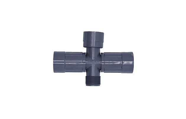 Rain Bird Kruisstuk. 2 x swivel 1" bi.dr. x 1" bu.dr.