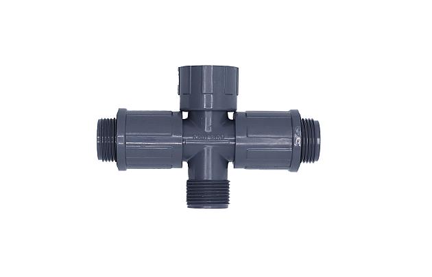 Rain Bird Kruisstuk. 2 x swivel 1" bi.dr. x 1" bu.dr.