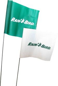 Rain Bird Markeervlag groen/wit   | 100 STK |