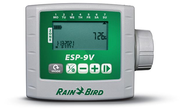 Rain Bird ESP-9V 1-Stations Batterij-Controller (9V)