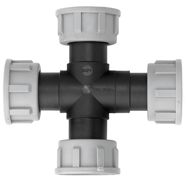 PP Kruisstuk 4 x 1" bi.dr.