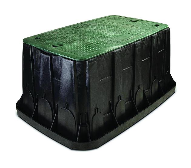 Rain Bird VB-MAX-H Maxi-Jumbo Kleppendoos behuizing & deksel (groen) - L102.5xB68.9xH45.7cm