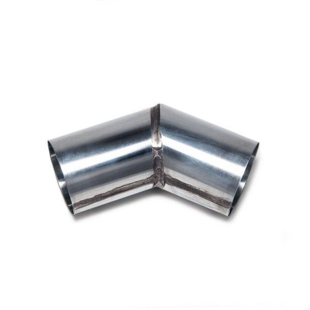 Verstekbocht - Zink - Rond gesoldeerd - 80 mm - 90°