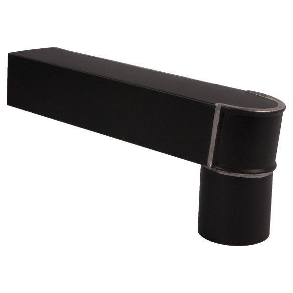 Stadsuitloop - NedZink Noir - 60 x 80 mm - Uitloop 80 mm