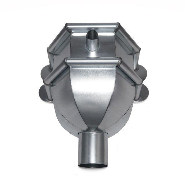 Vergaarbak - Zink - Louvre - 100 mm