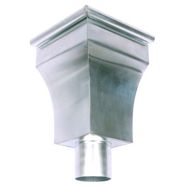 Vergaarbak - Zink - Zinkunie hoekmodel - 80 mm