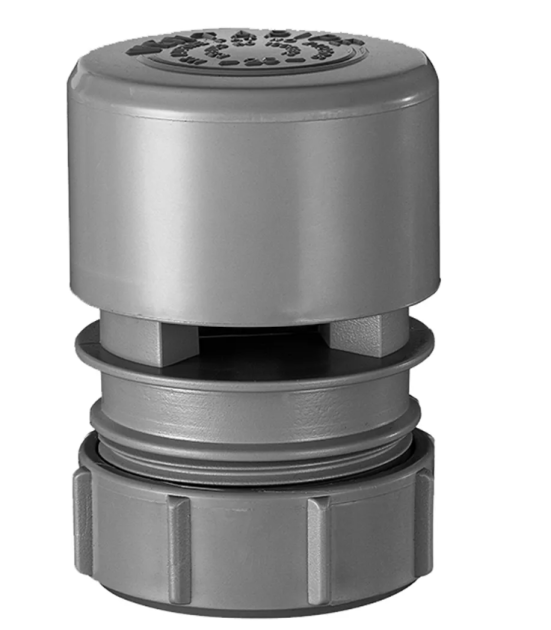 De PVC beluchter met manchetverbinding en klem