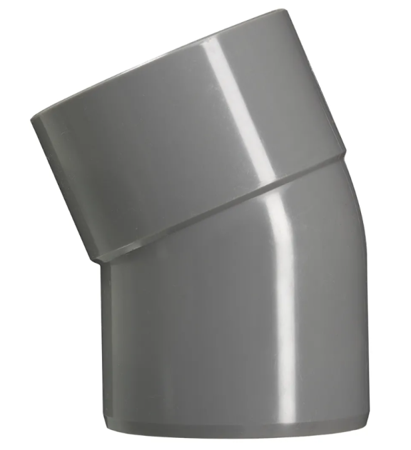 HWA bocht 22,5 graden 1x lijmverbinding