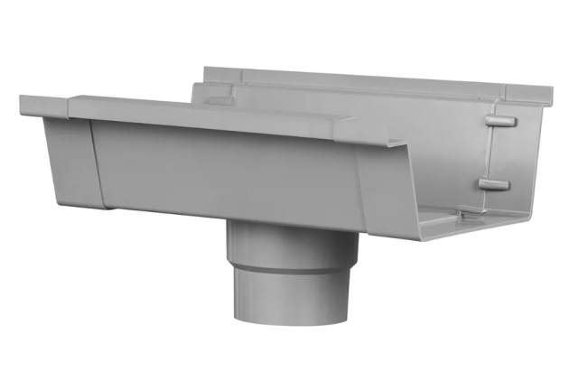 HWA PVC Bakgoot lijmuitloop