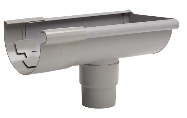 PVC kraalgoot einduitloop rechts