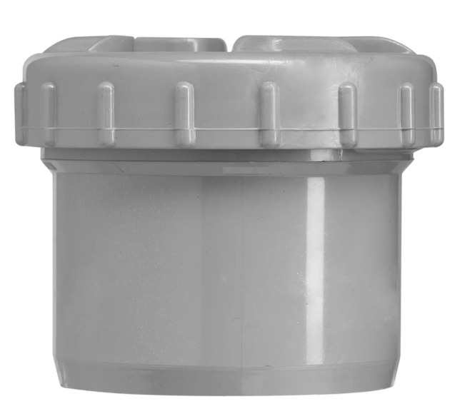 PVC eindstop met schroefdeksel