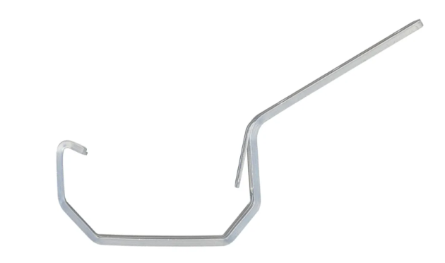   95MM ESL.BAKG. BEUGEL-3  ALU.