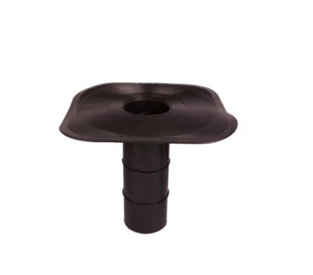 PROVATHERM EPDM DAKDOORVOER 90 GRADEN (Ø70 - 75 MM X 250 MM)