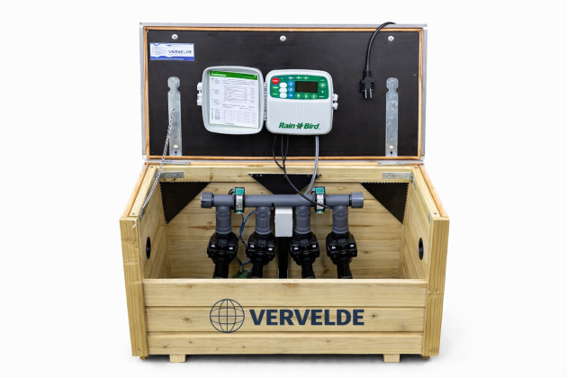 Prefab verdelerkast met computer, 4 zones - zonder pomp