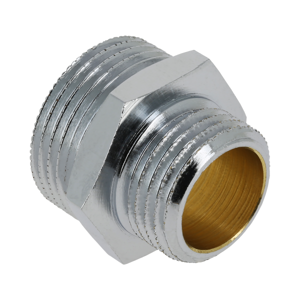 BONFIX Draad verchroomde verloopnippel