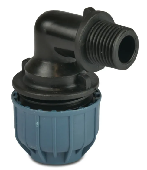 Jason Knie 90° PP buitendraad