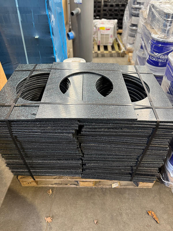 hdpe platen met gat