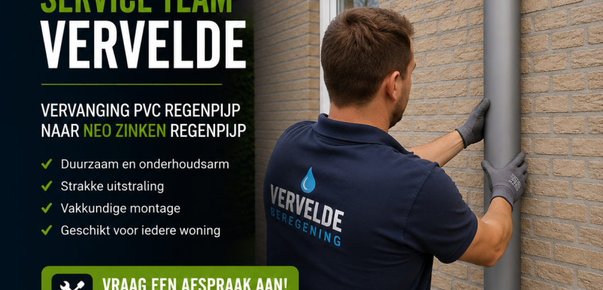 vervanging neo zinken buis