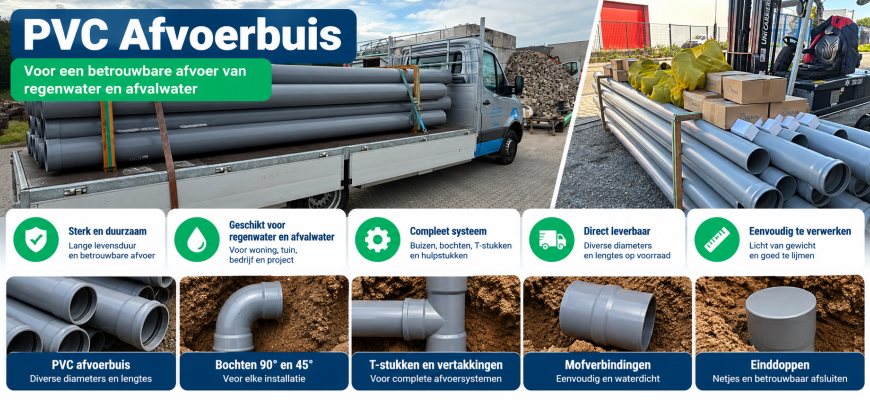 pvc afvoerbuizen
