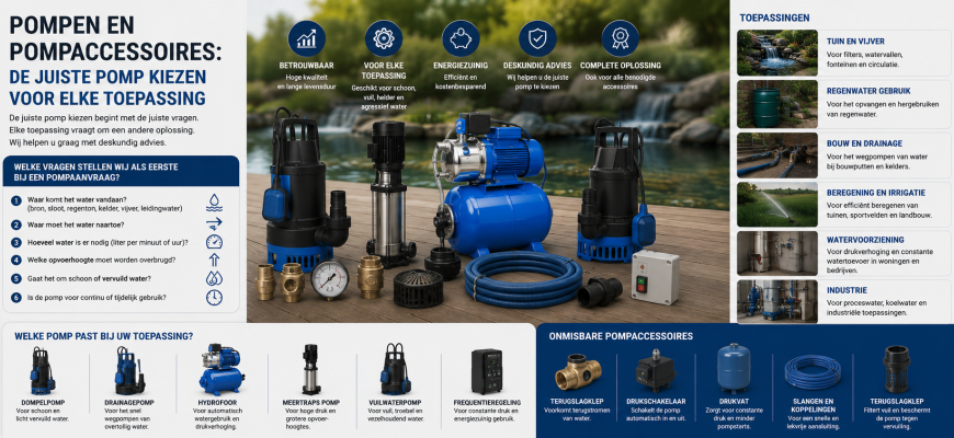 pompen en accessoires